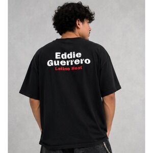 WWE Eddie Guerrero Latino Heat Im Your Papi Black Wrestling T-Shirt Mens XL 2019